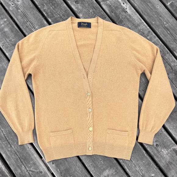Vintage Pringle of Scotland Cashmere Cardigan Large - Picture 1 of 8